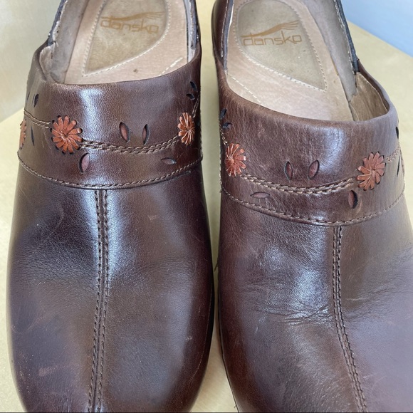 Dansko Black Hailey Clogs Style Size 40EU US 10 - Picture 2 of 12